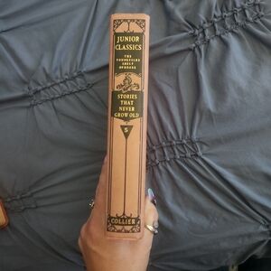 1918 Junior Classics Young Folks Shelf of Books #5 Stories That Never Grow Old